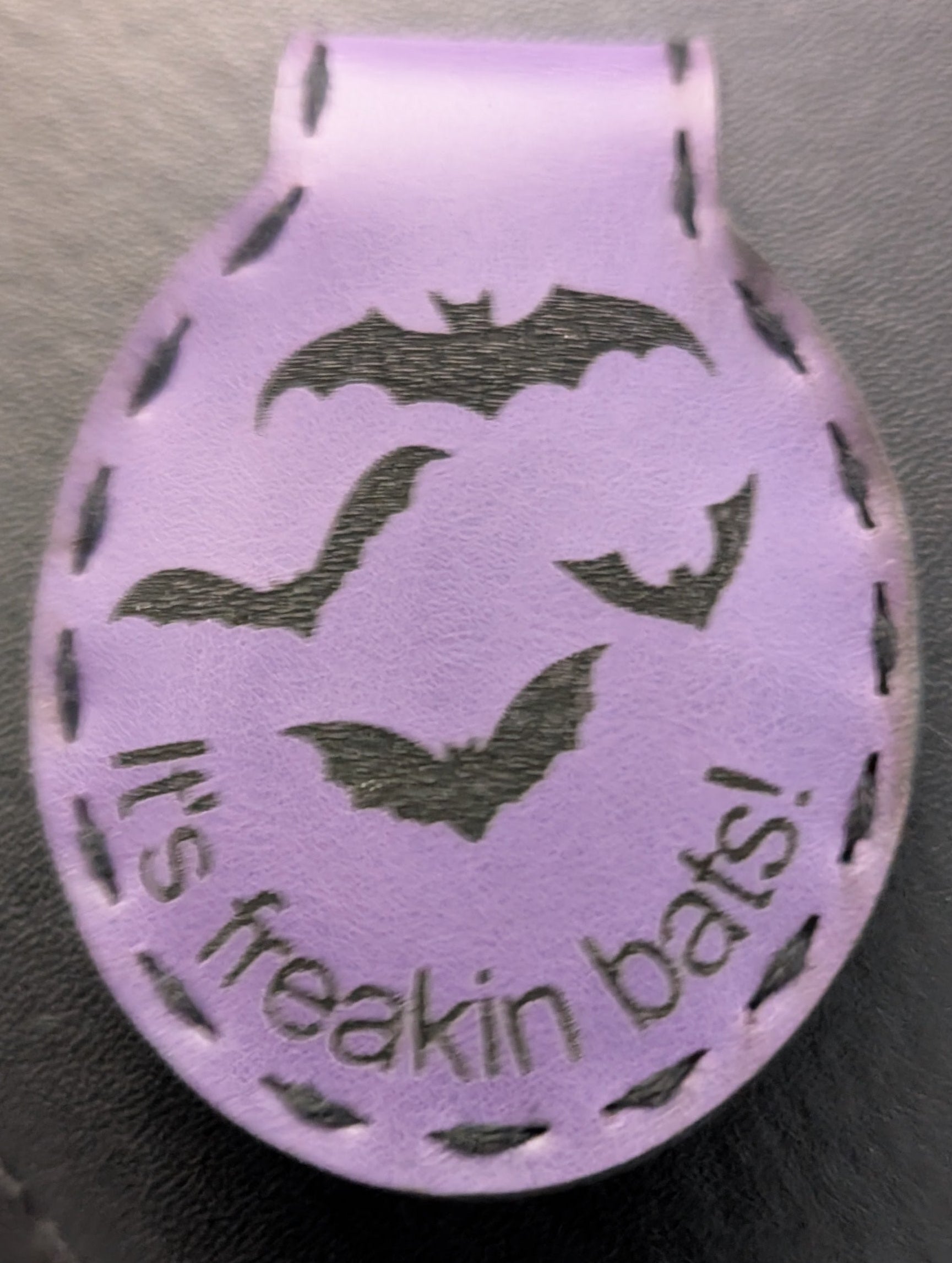 Custom engraved magnetic chalk holder