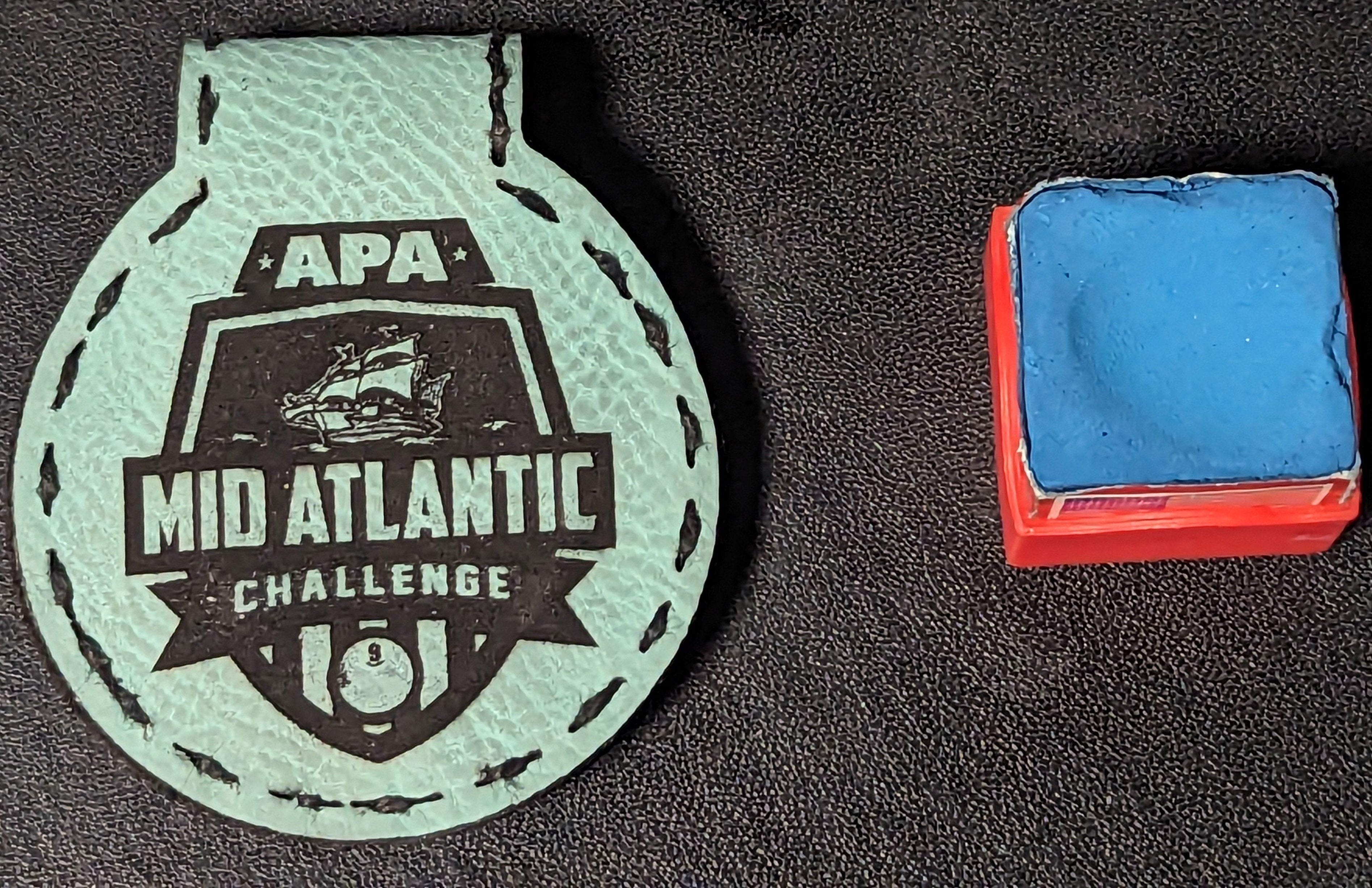 Custom engraved magnetic chalk holder