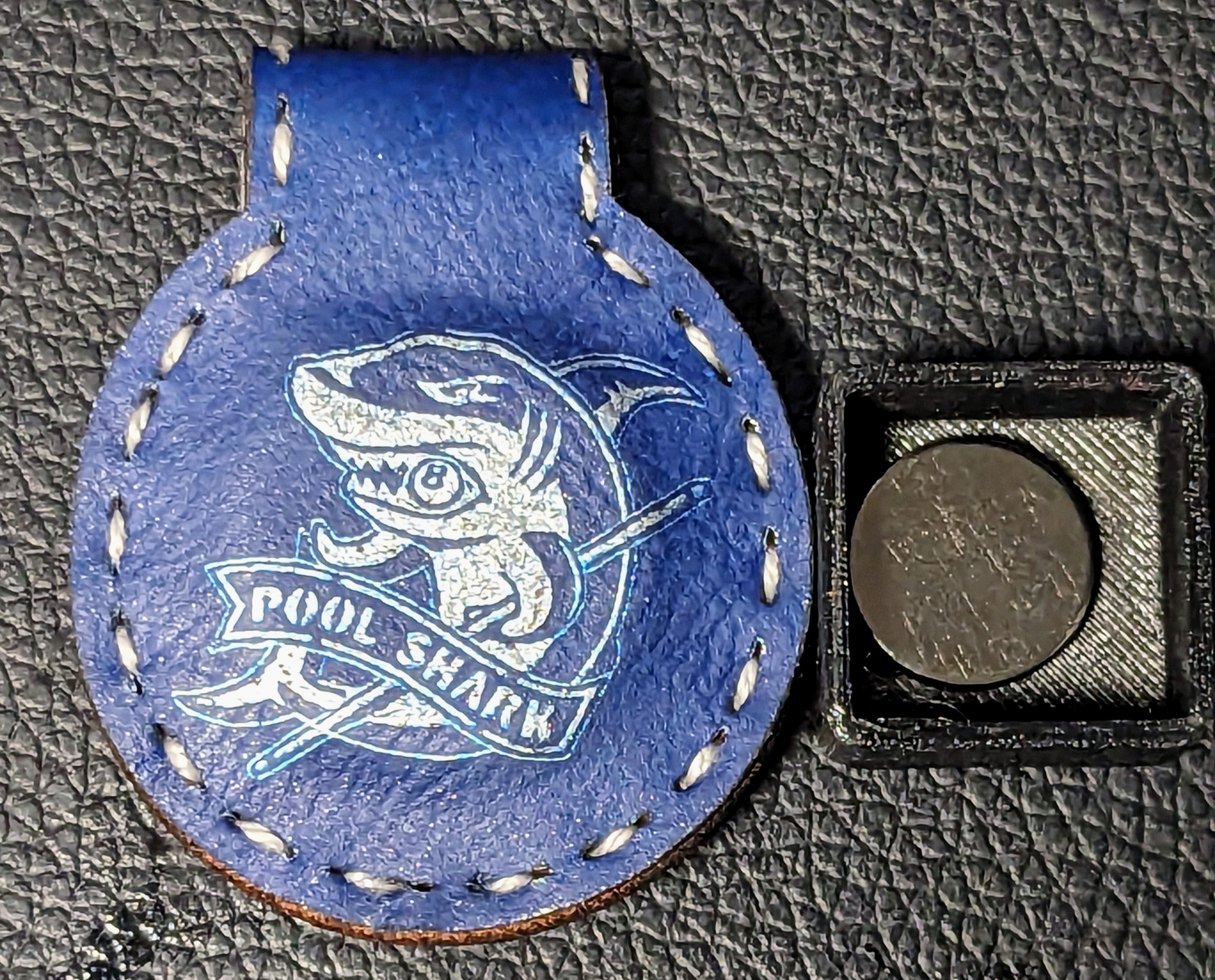 Custom engraved magnetic chalk holder