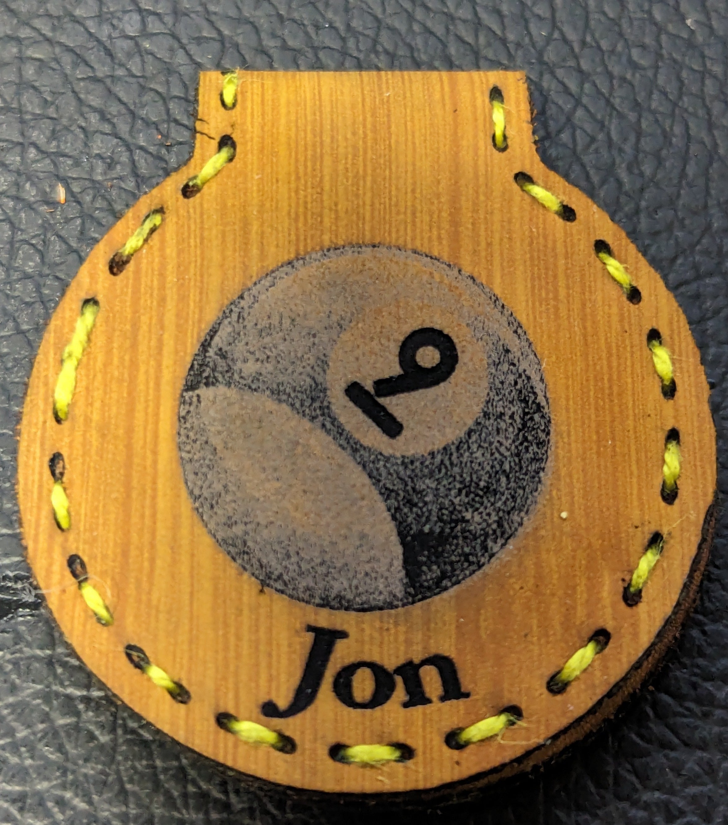Custom engraved magnetic chalk holder